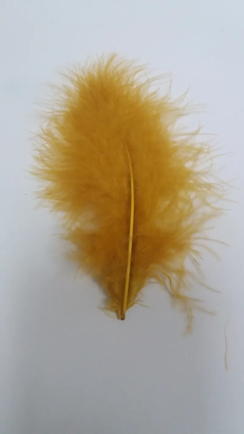 Flybox Premium Marabou in Golden Olive-1